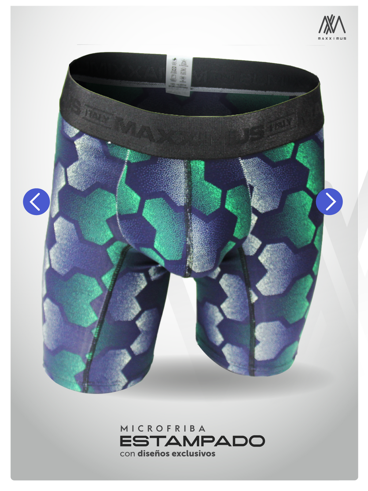 6 Boxer Microfibra Estampados + REGALO!🎁