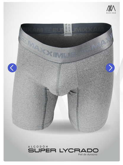6  Boxer Algodón Lycra + 6 Pares de Medias!🎁