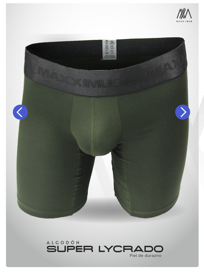 6  Boxer Algodón Lycra + 6 Pares de Medias!🎁