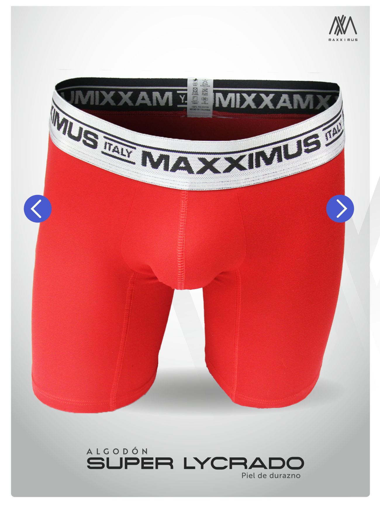 6  Boxer Algodón Lycra + 6 Pares de Medias!🎁