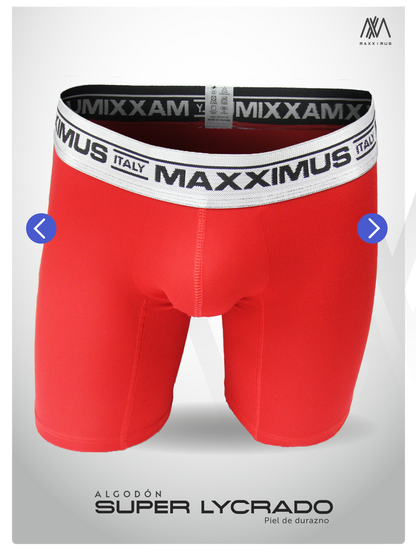 6  Boxer Algodón Lycra + 6 Pares de Medias!🎁