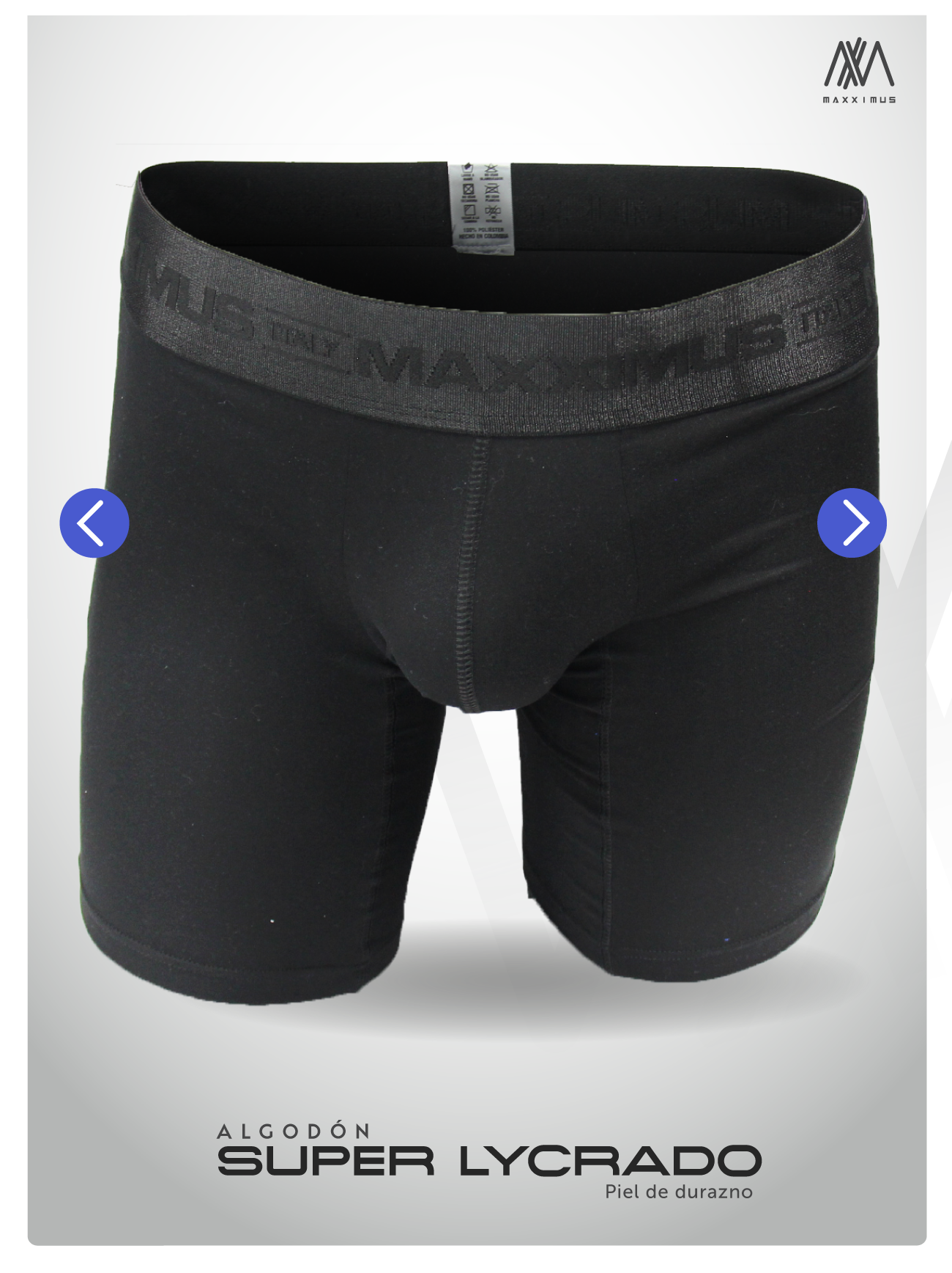 6  Boxer Algodón Lycra + 6 Pares de Medias!🎁