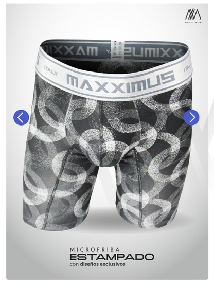 6 Boxer Microfibra Estampados  + REGALO!🎁