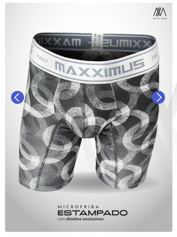 6 Boxer Microfibra Estampados  + REGALO!🎁