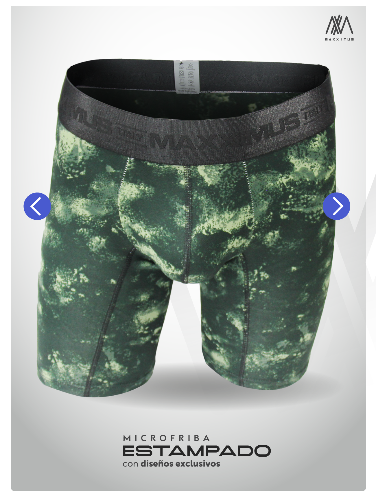6 Boxer Microfibra Estampados  + REGALO!🎁